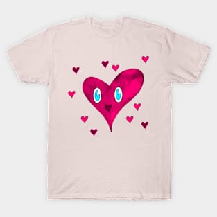 Herzchen the little red heart T-Shirt